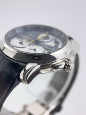 Ulysse Nardin Sonata 18k White Gold 42mm Automatic Alarm Men’s Watch 670-88
