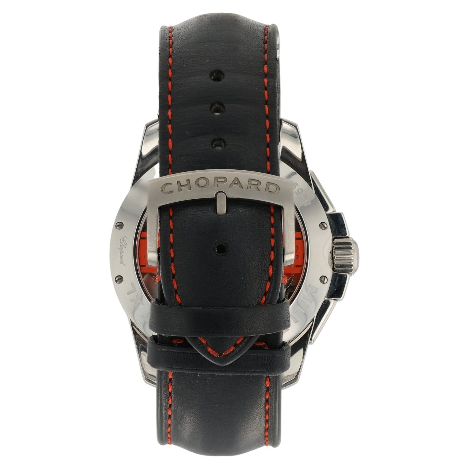 Chopard Mille Miglia Red Dial Titanium 44mm Automatic Mens Watch 168459-3036