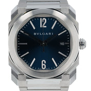 Bulgari Octo Blue Dial Stainless Steel 38mm Automatic Men’s Watch BGO 38 S