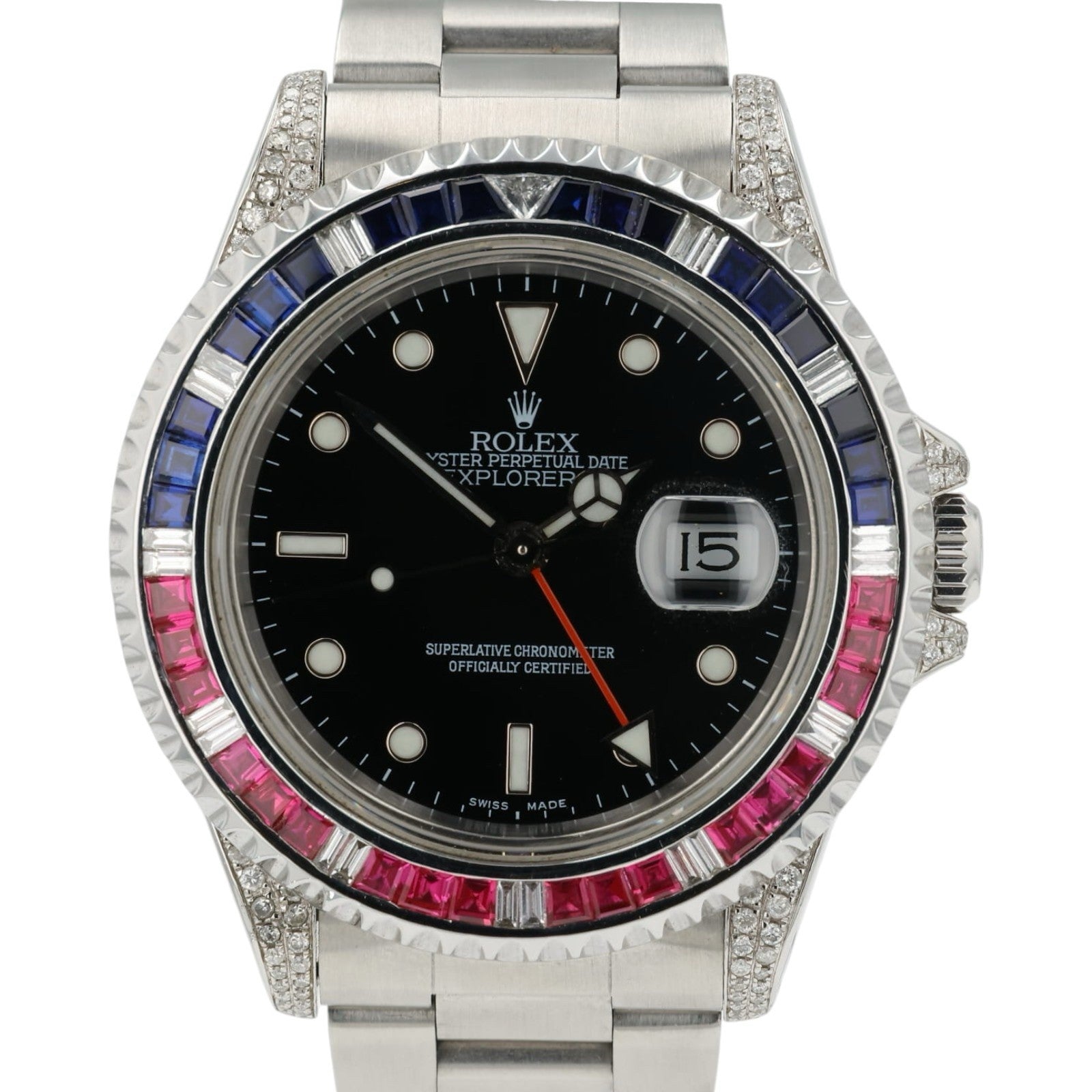 Rolex Explorer II Black Dial Stainless Steel 40mm Automatic Men’s Watch 16570