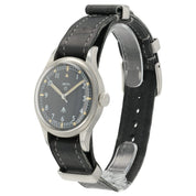 Smiths W10 Black Dial Stainless Steel 35mm Manual Wind Men’s Watch W10