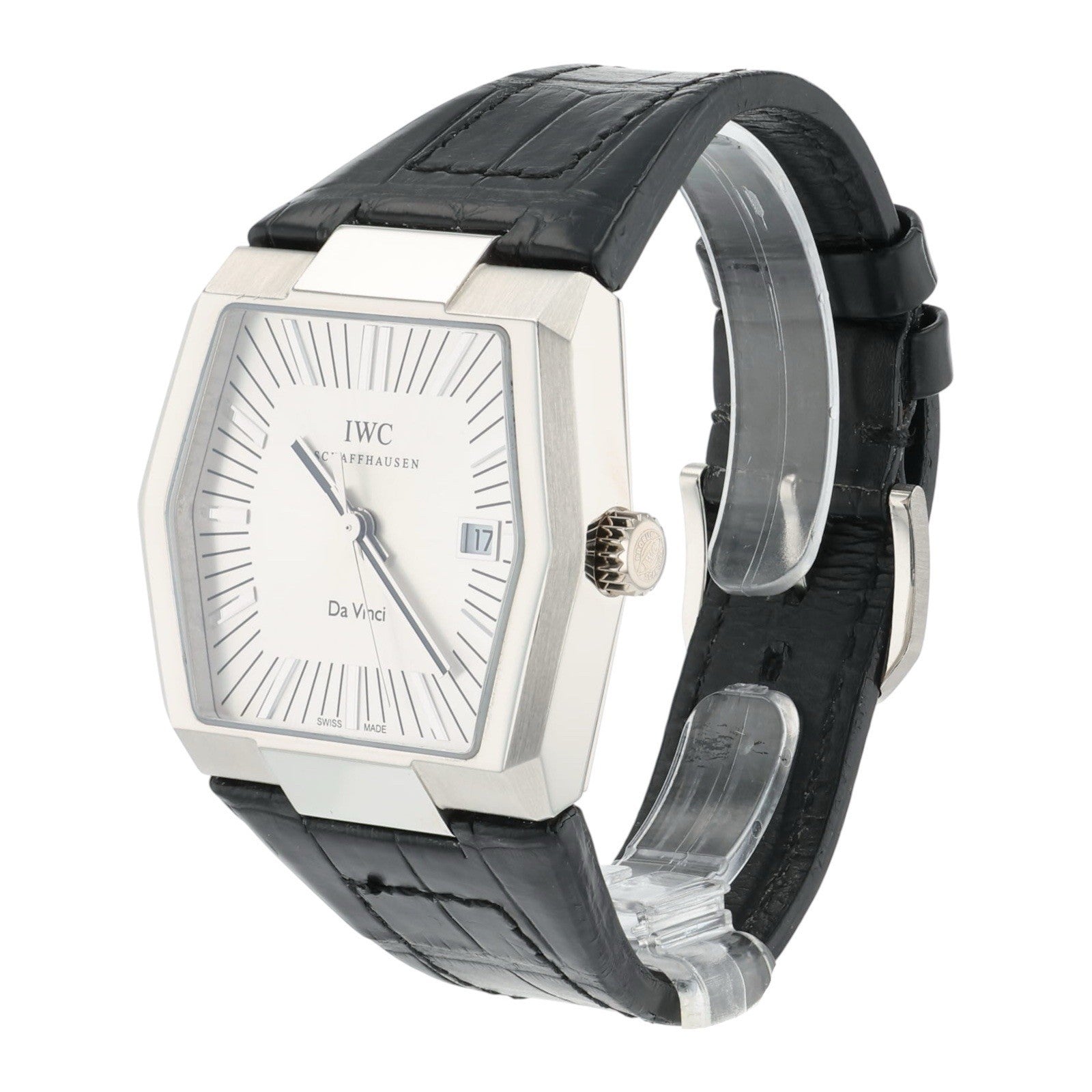 IWC Da Vinci Automatic Platinum Case Silver Dial 41mm Automatic Mens IW546105