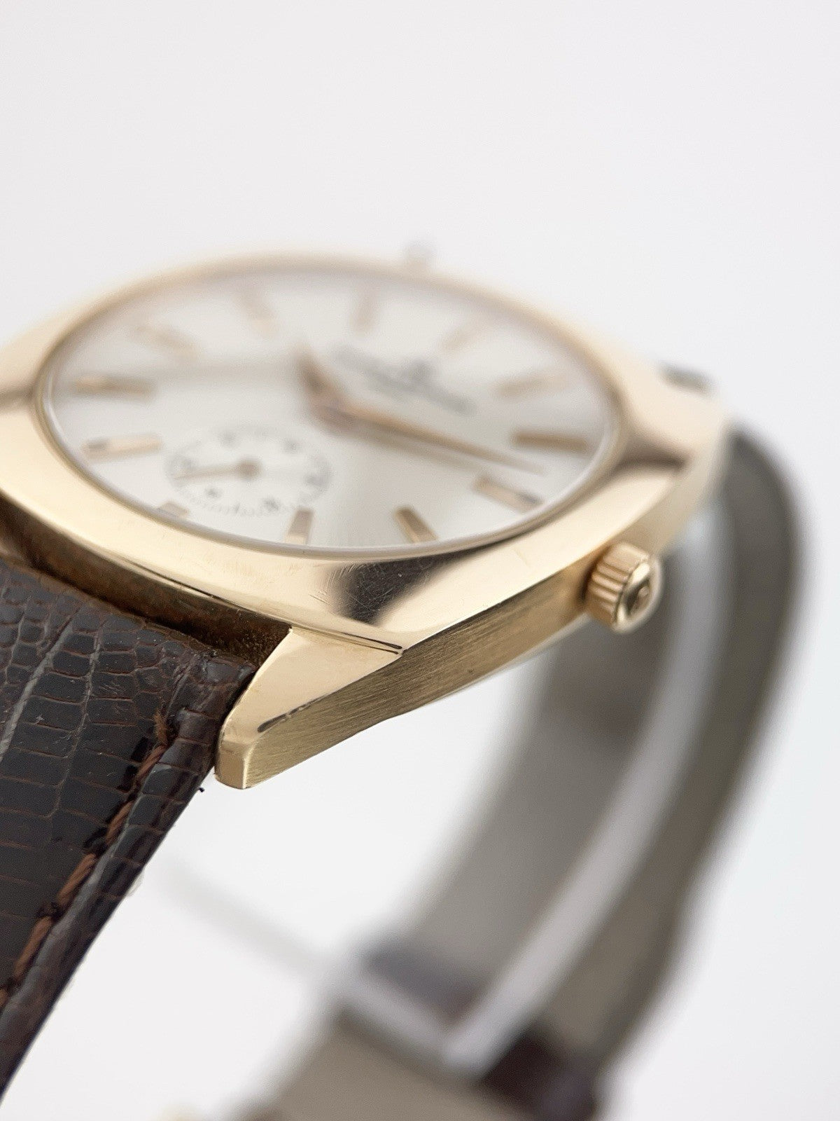 Baume & Mercier 18k Rose Gold Silver Dial 33mm Manual Wind Men’s Watch 2823210