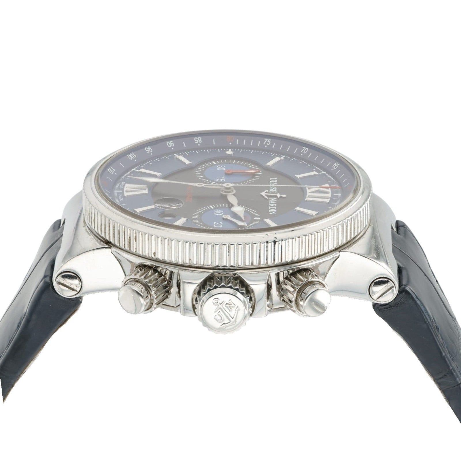 Ulysse Nardin Maxi Marine Blue Dial Stainless Steel 41mm Automatic Men’s 353-66