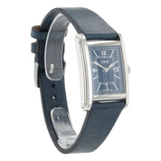 Oris Rectangular Stainless Steel Blue Dial 25x38mm Automatic Men's Watch 7783