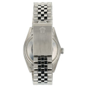 Rolex Datejust Silver Stick Silver Dial Steel 36mm Automatic Men’s Watch 16030