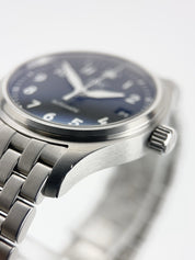 IWC Pilot Date Stainless Steel Black Dial 36mm Automatic Men's Watch IW324010