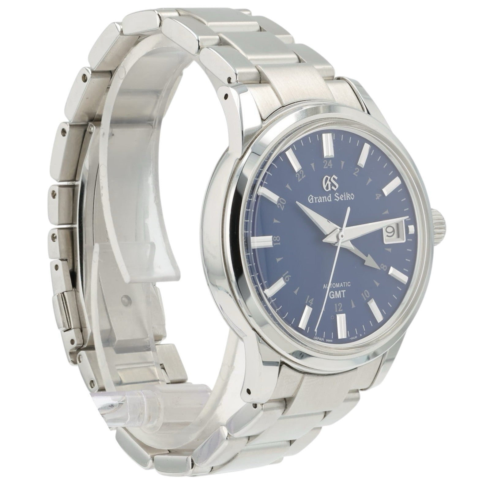 Grand Seiko Blue Dial Hodinkee Steel 39.5mm Automatic Men’s Watch SBGM239