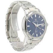 Grand Seiko Blue Dial Hodinkee Steel 39.5mm Automatic Men’s Watch SBGM239