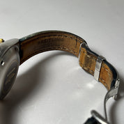 Breitling Two-Tone Blue Dial 39mm 81.950 Chronograph Automatic Date Watch - READ