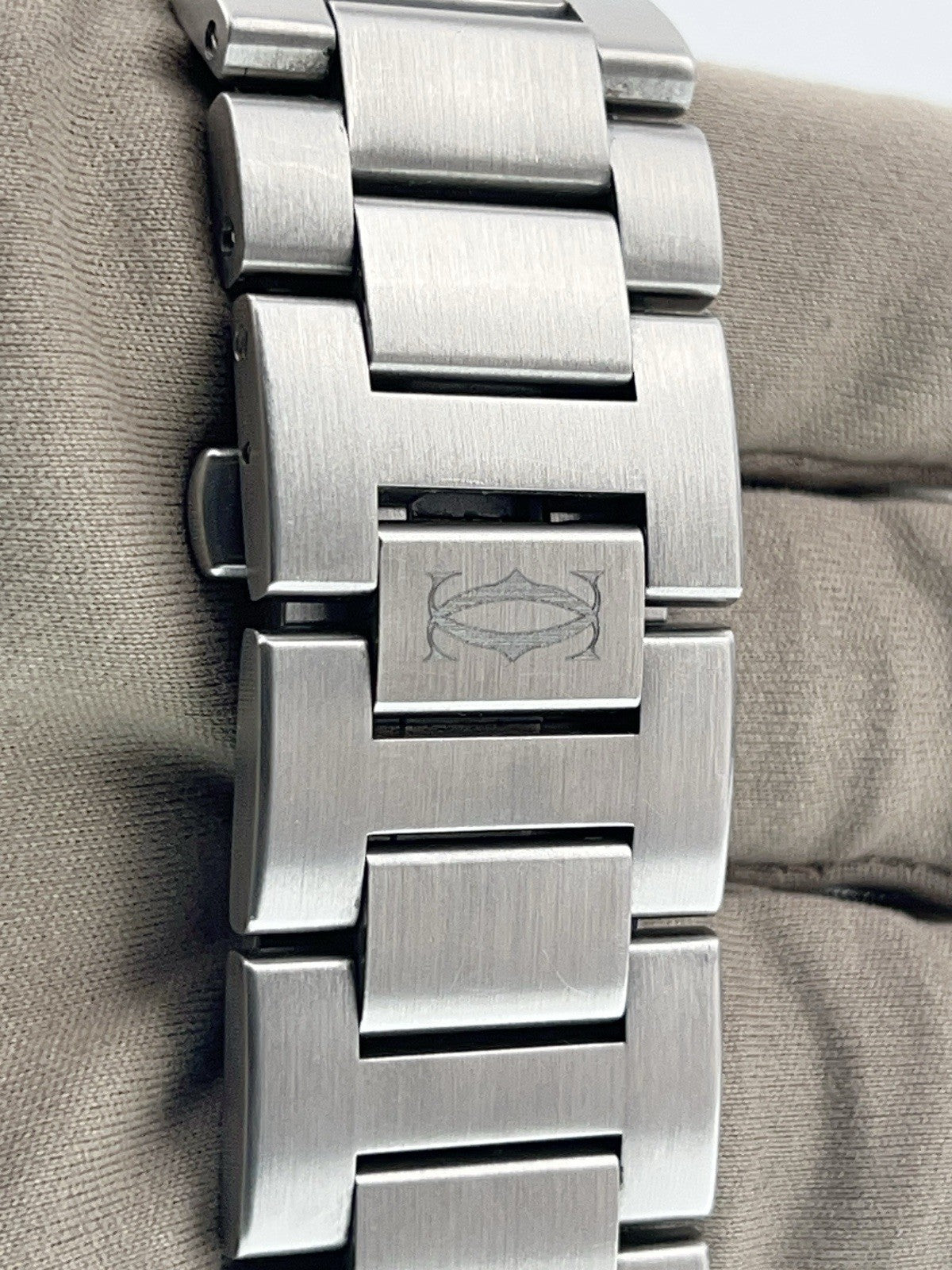 Cartier Pasha Seatimer Stainless Steel Black Dial 40mm Automatic Men’s W31077M7