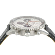 Breitling Navitimer Silver Dial Stainless Steel 43mm Automatic Mens Watch AB0138