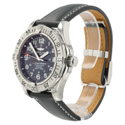 Breitling Superocean Black Dial Stainless Steel 42mm Automatic Mens A17360