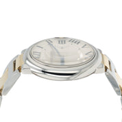 Cartier Ballon Bleu Silver Dial Gold & Steel 36mm Quartz Unisex Watch W69008Z3
