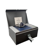Shinola Mooncraft Monster Titanium Blue Dial 43mm Manual Wind Men’s Watch