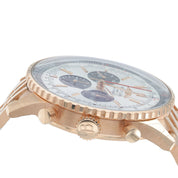 Breitling Navitimer 18k Rose Gold 46mm Silver Dial Automatic Men’s Watch RB0137