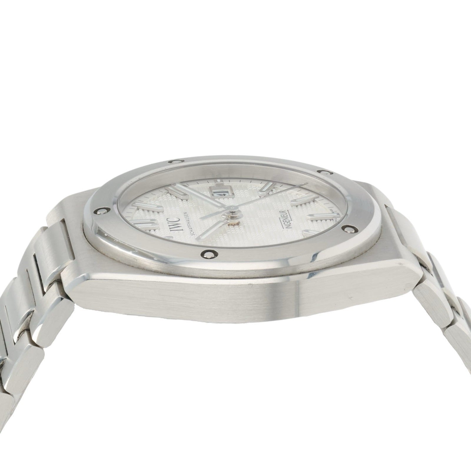 IWC Ingenieur Date White Dial Steel 40mm Automatic Men’s Watch IW328902