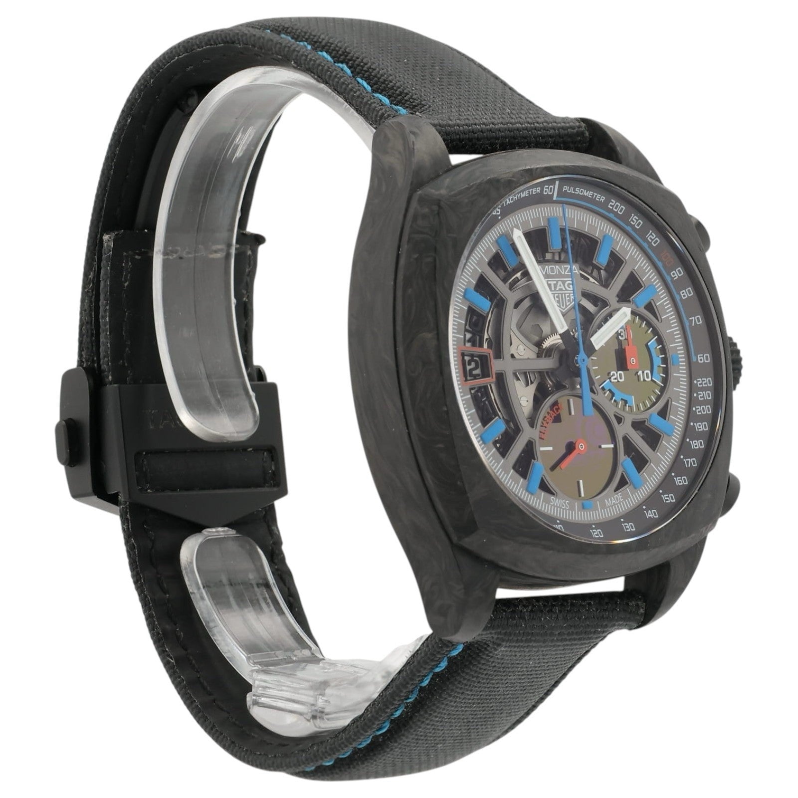 Tag Heuer Monza Skeleton Dial Carbon 42mm Automatic Movement Men’s Watch CR5090