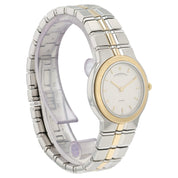 Vacheron Constantin Phidias Ivory Dial 18k Yellow Gold & Steel 28mm Quartz 16020
