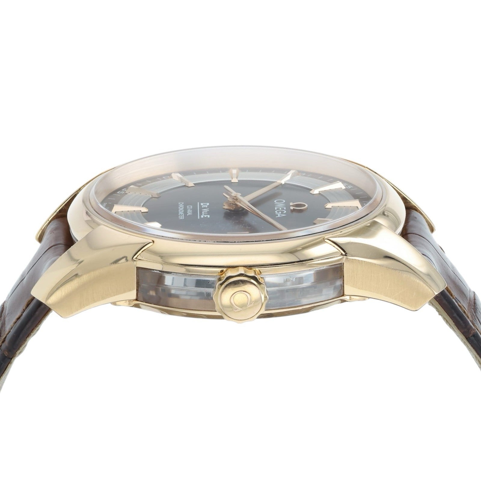 Omega Hour Vision 41mm Brown Dial 18k Rose Gold 41mm Watch 431.63.41.21.13.001