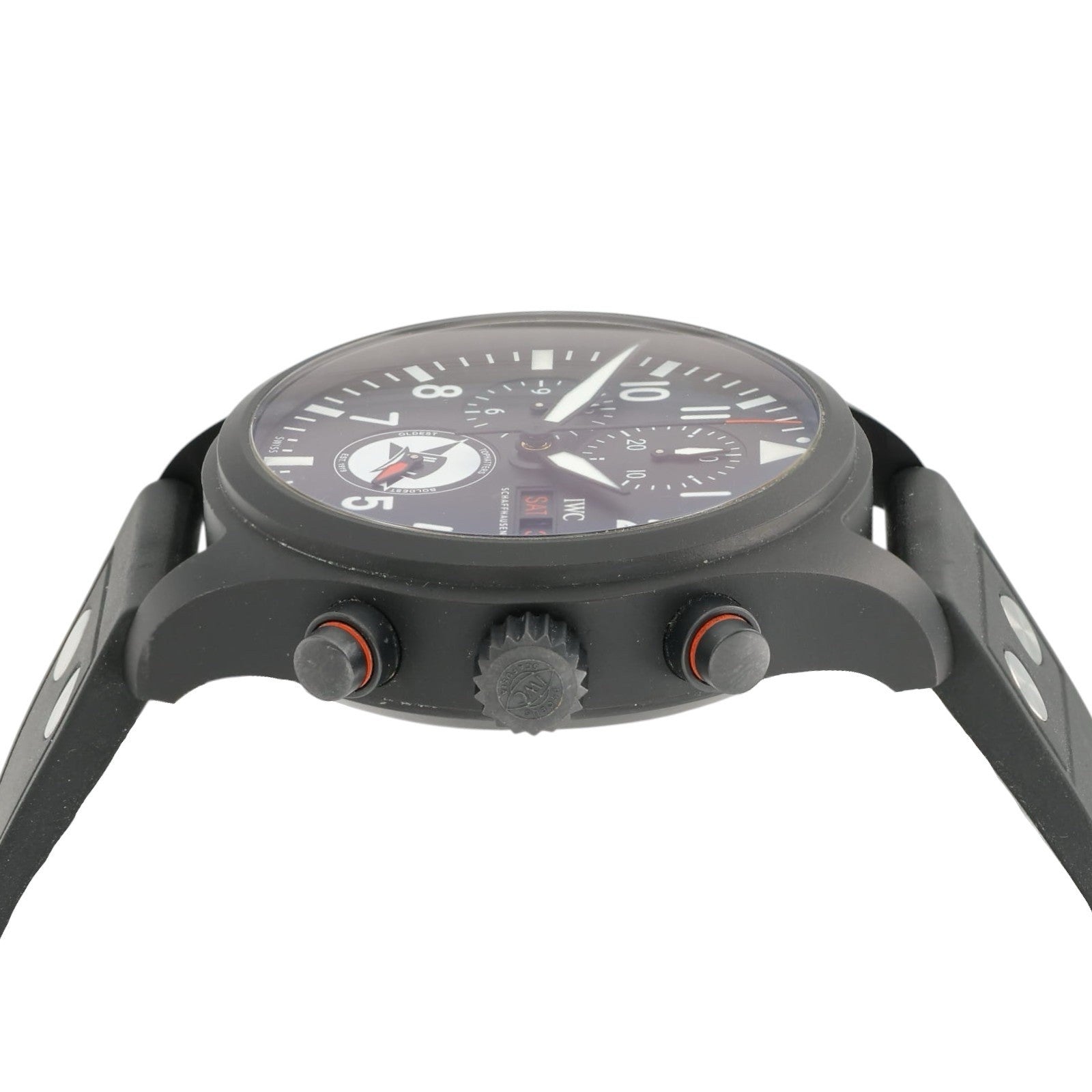 IWC Pilot Chronograph “Tophatters” Black Dial Ceramic 44mm Automatic IW389108