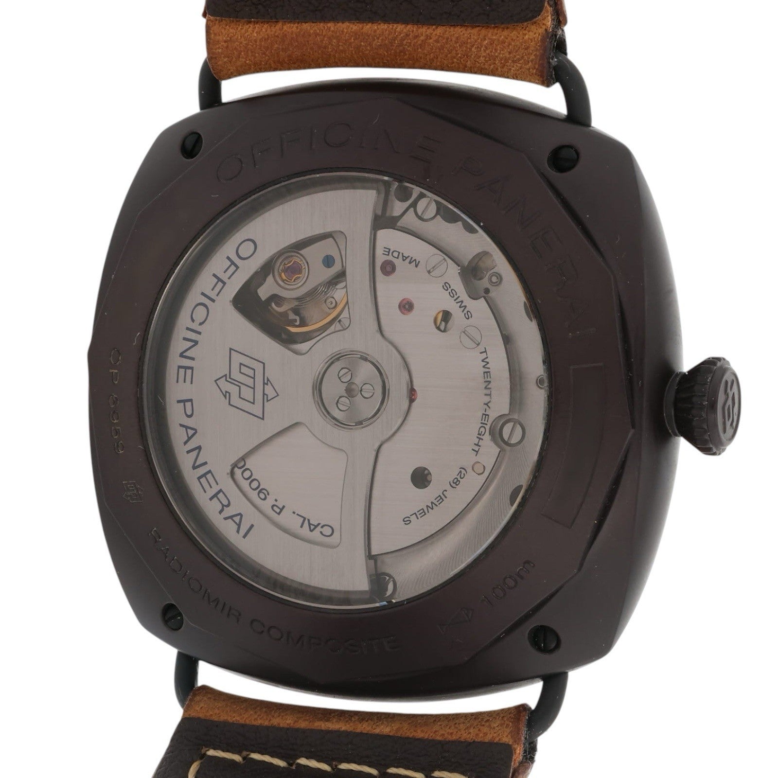 Panerai Radiomir Black Seal Composite Black Dial 45mm Automatic Mens PAM00505