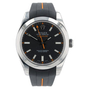 Rolex Milgauss Black Dial Stainless Steel 40MM Automatic Men's Watch 116400
