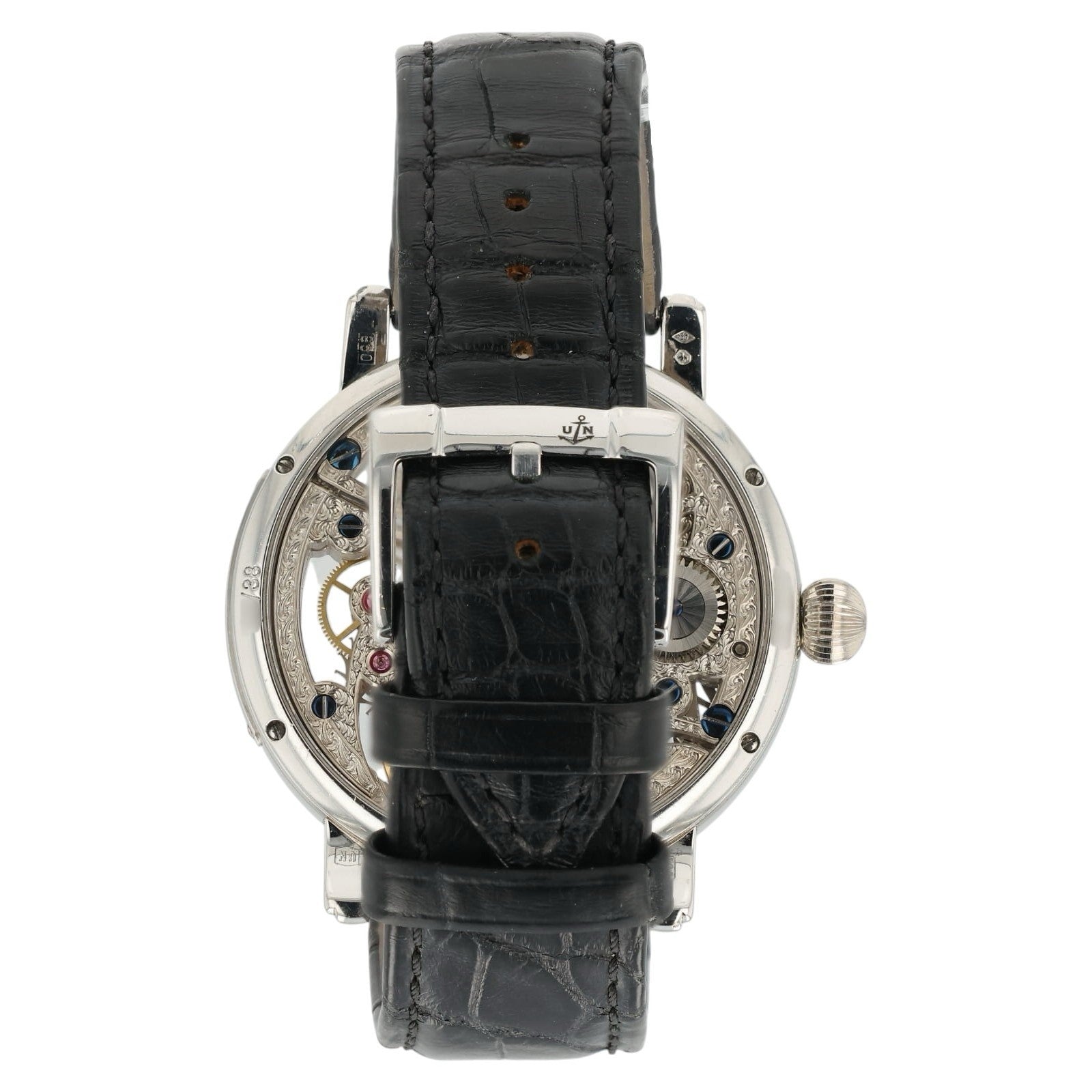 Ulysse Nardin Maxi Skeleton Dial Platinum 44.5mm Manual Wind Men’s Watch 309-30