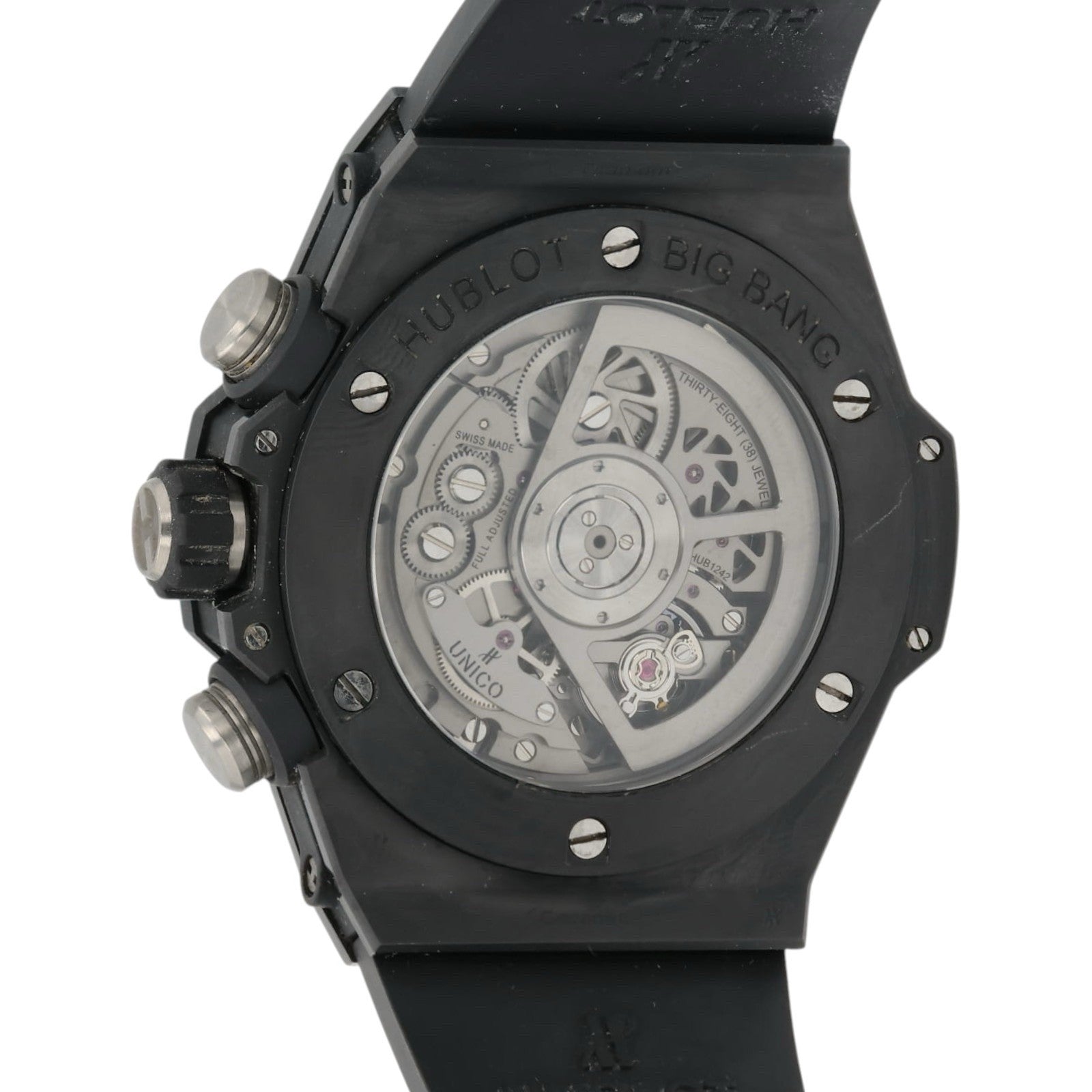 Hublot Big Bang Unico Black Dial Ceramic 45mm Auto Mens Watch 411.C1.1170.RX