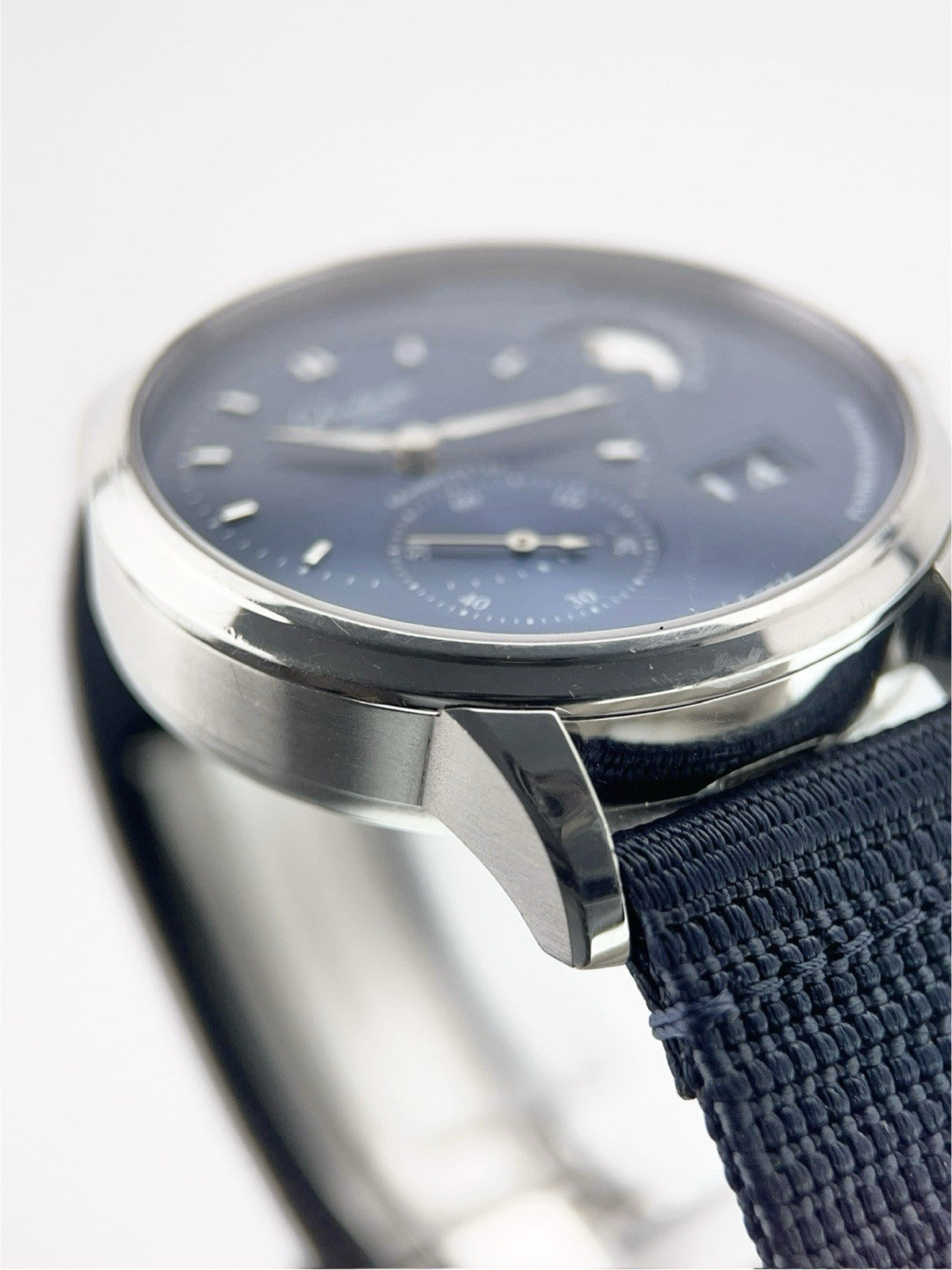 Glashutte PanoMaticLunar Automatic Steel Blue Dial Men's Watch 1-90-02-46-32-01