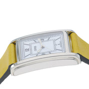 Oris Rectangular Stainless Steel White Dial 26mm Automatic Unisex Watch 7783