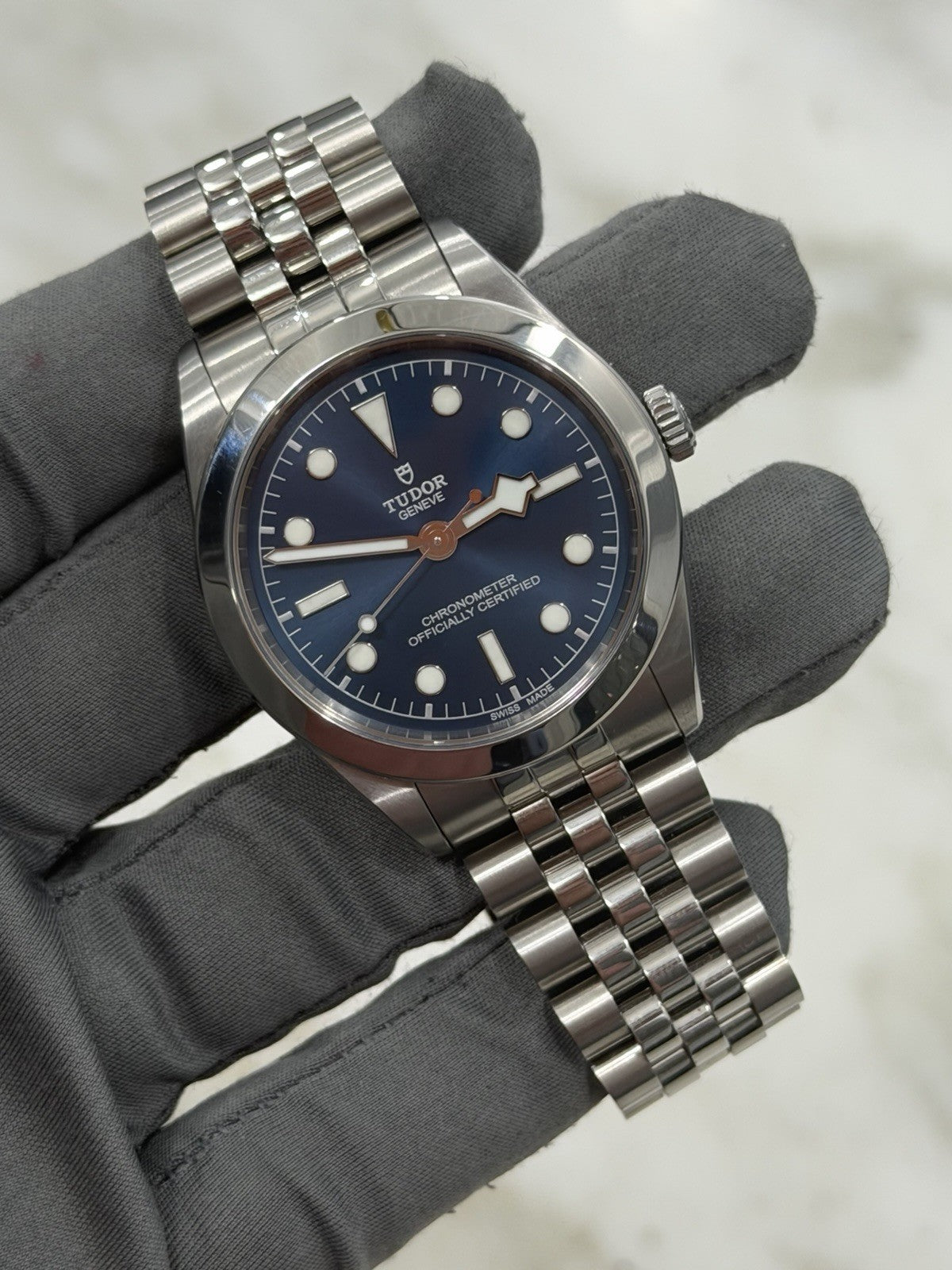 2025 Tudor Black Bay One Stainless Steel Blue Dial 39mm Automatic Watch 79660