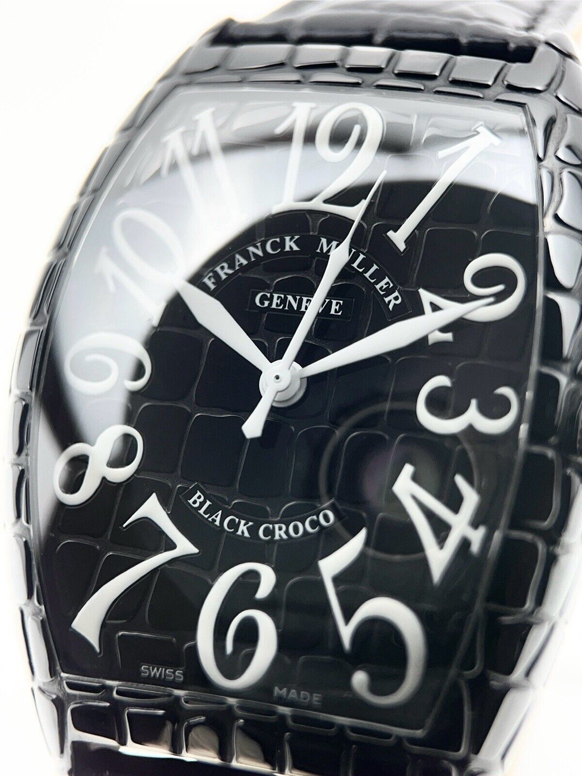 Franck Muller Black Croco 39mm Automatic Men’s Watch 8880SC BLK CRO