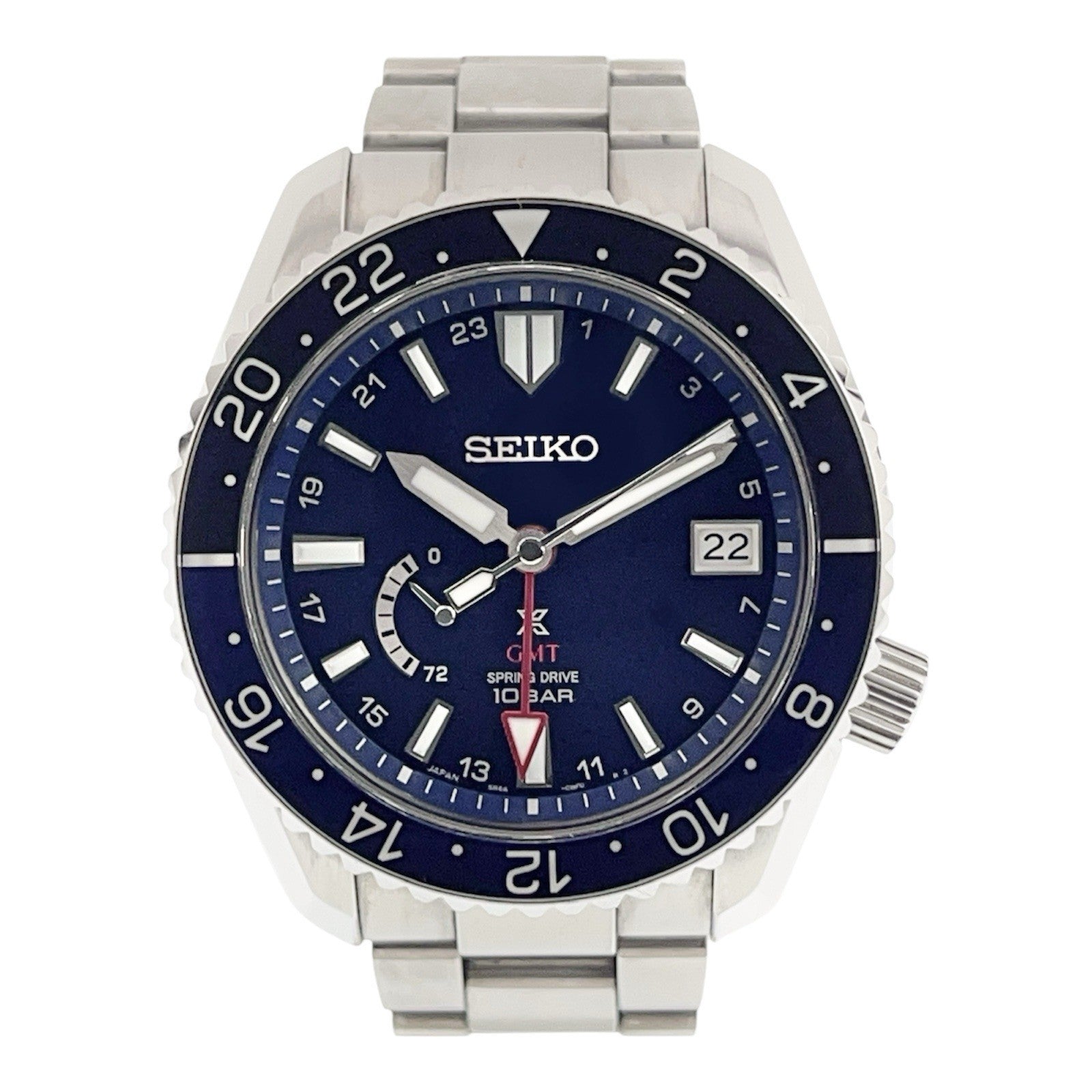 Titanium Blue Seiko Prospex LX GMT Spring Drive SNR033