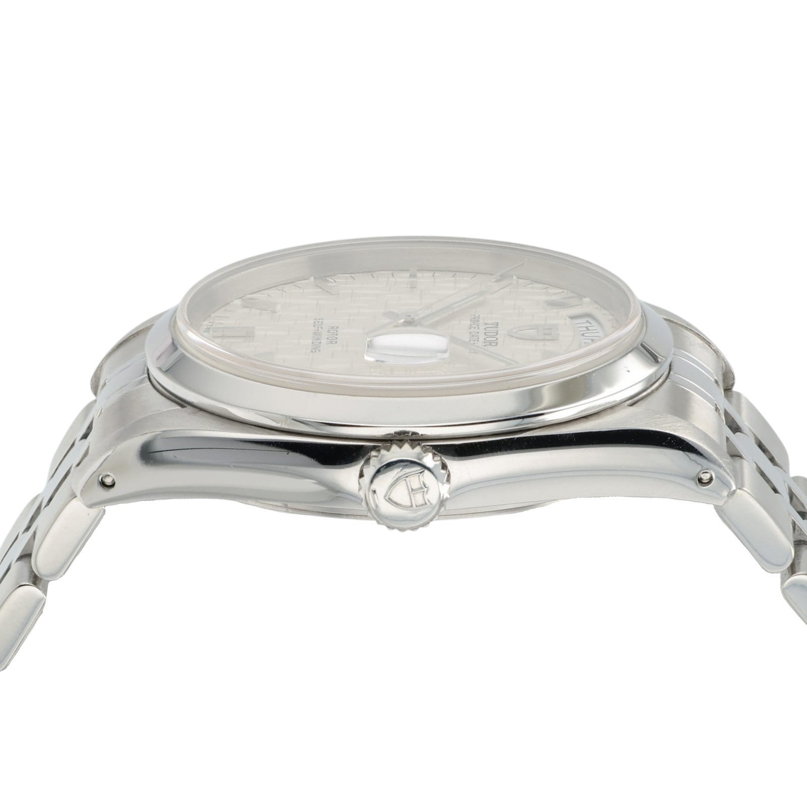 Tudor Prince Day-Date Silver Dial Stainless Steel 36mm Automatic Mens 76200