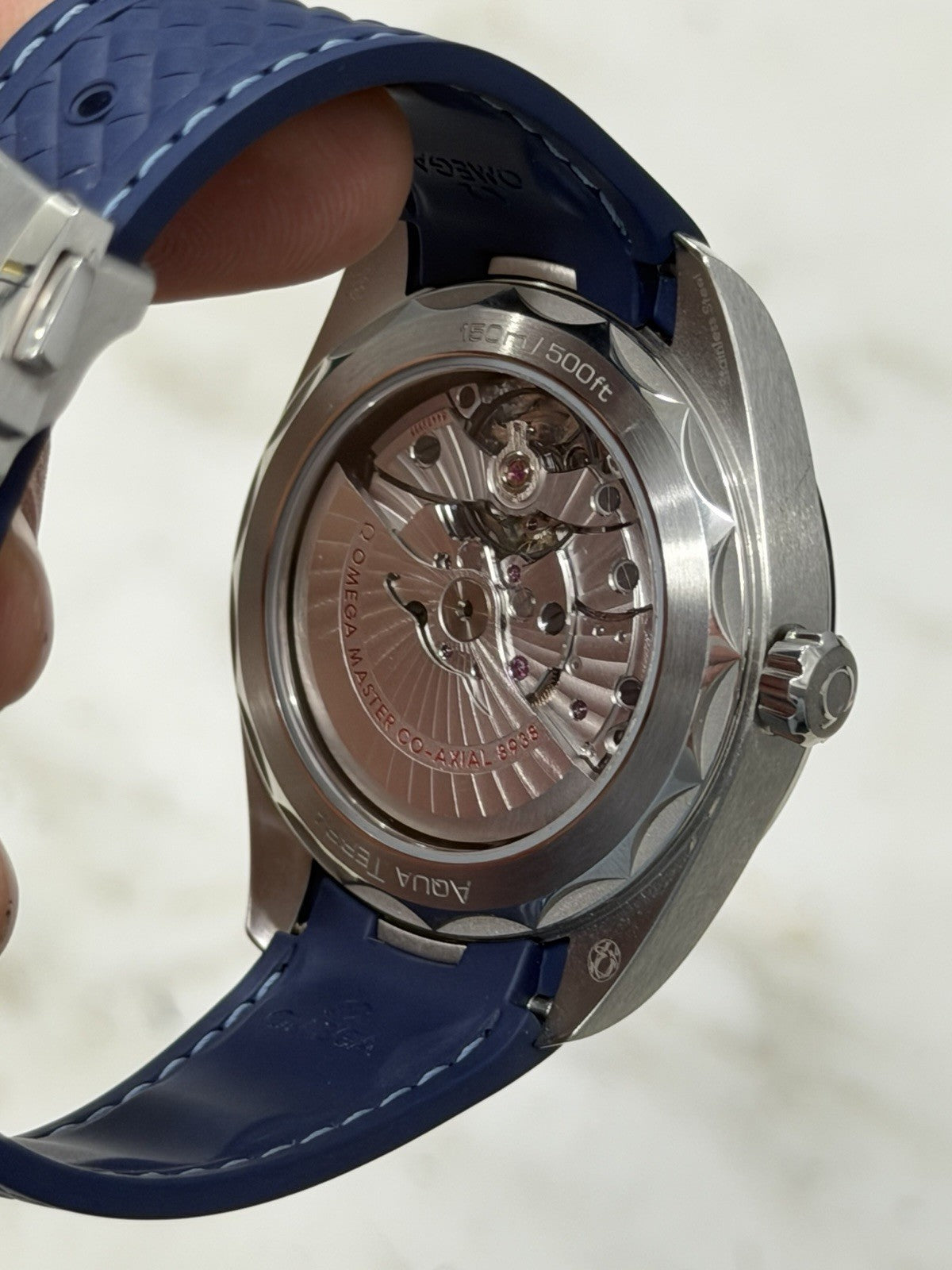 2026 Omega Seamaster Aqua Terra Worldtimer Blue Dial Watch 220.12.43.22.03.001