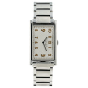 Tiffany East West Silver Color Dial Stainless Steel 22x37mm Quartz Unisex Watch