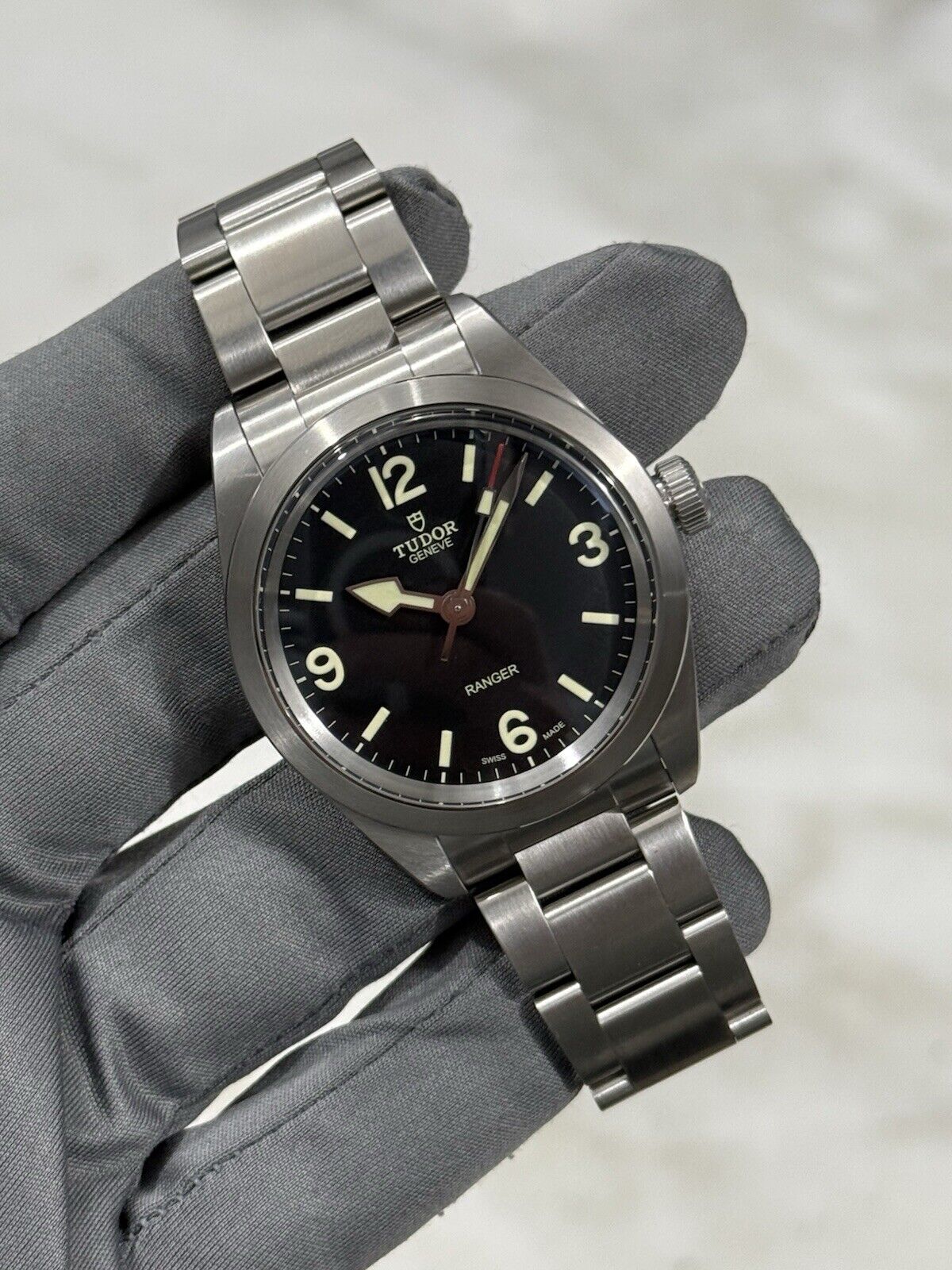 NEW 2025 Tudor Ranger 39mm Steel 79950 Black Dial Automatic Mens Watch