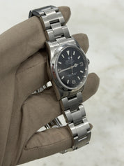 Rolex Explorer Stainless Steel Black Dial 36mm Automatic Mens Watch 114270