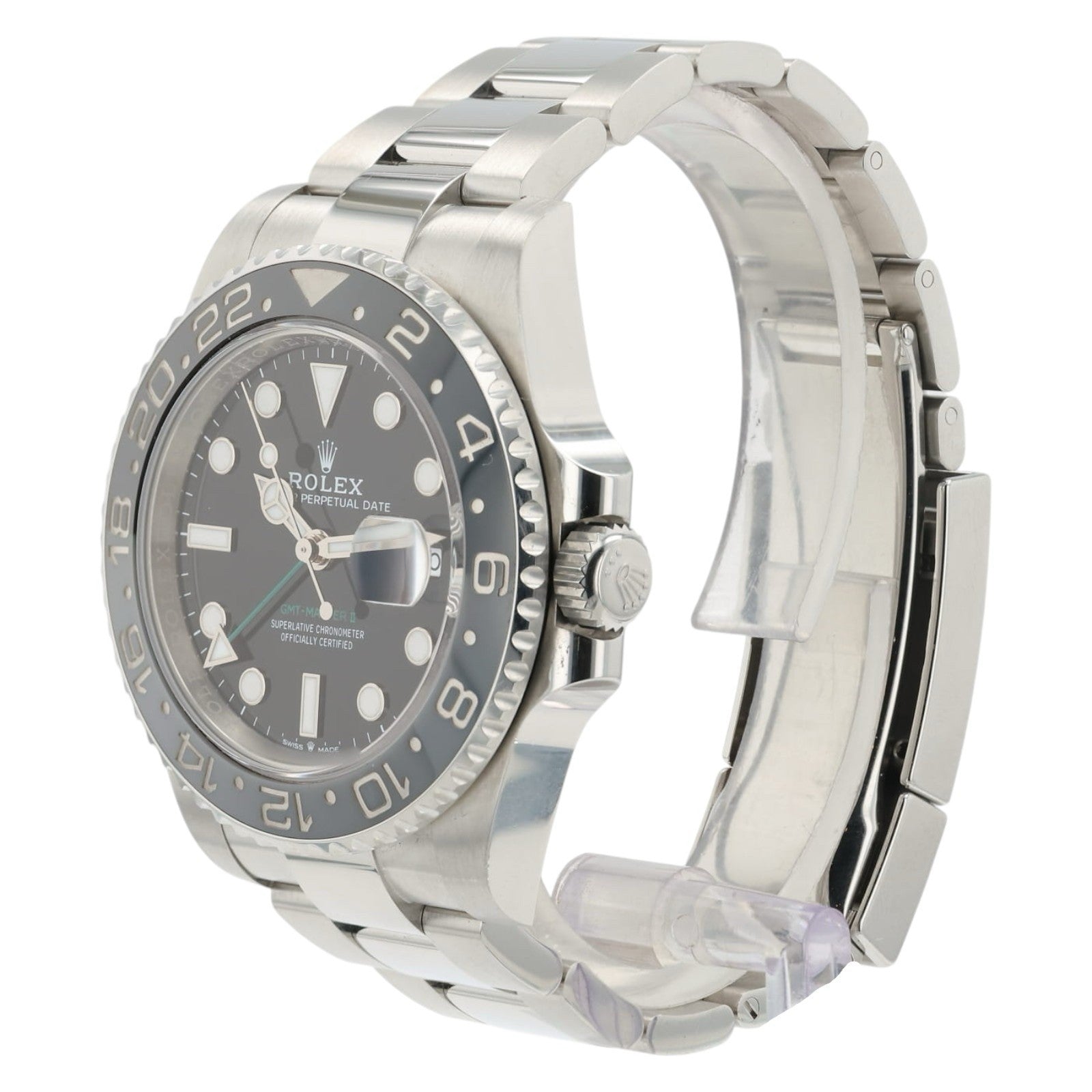 Rolex GMT Master II Black Dial Stainless Steel 40mm Automatic Men’s 126710GRNR