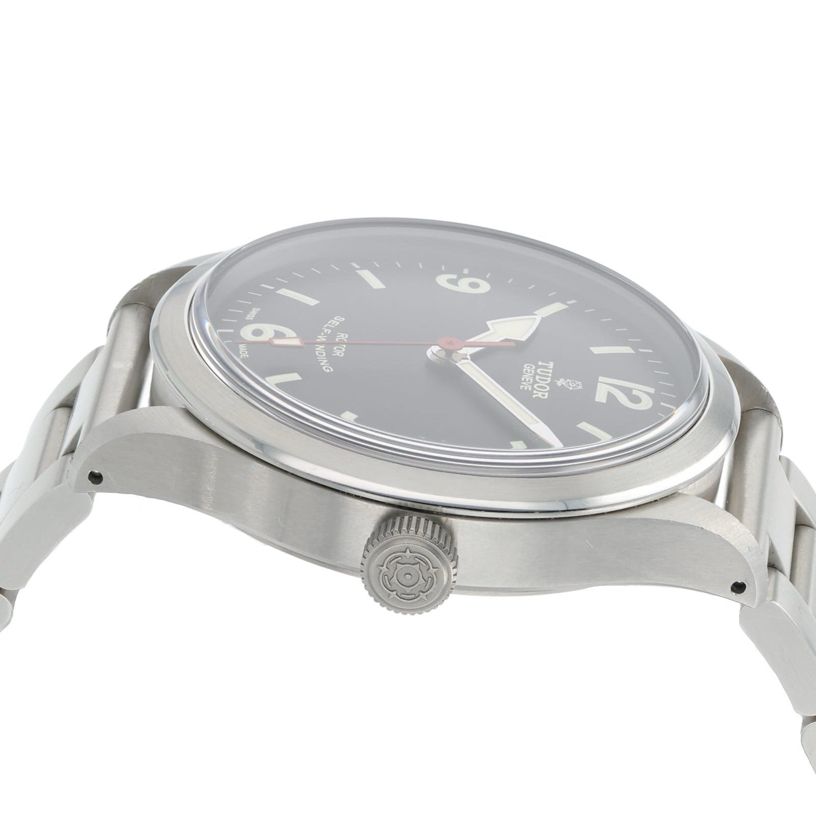 Tudor Heritage Ranger Black Dial Stainless Steel 41mm Automatic Mens Watch