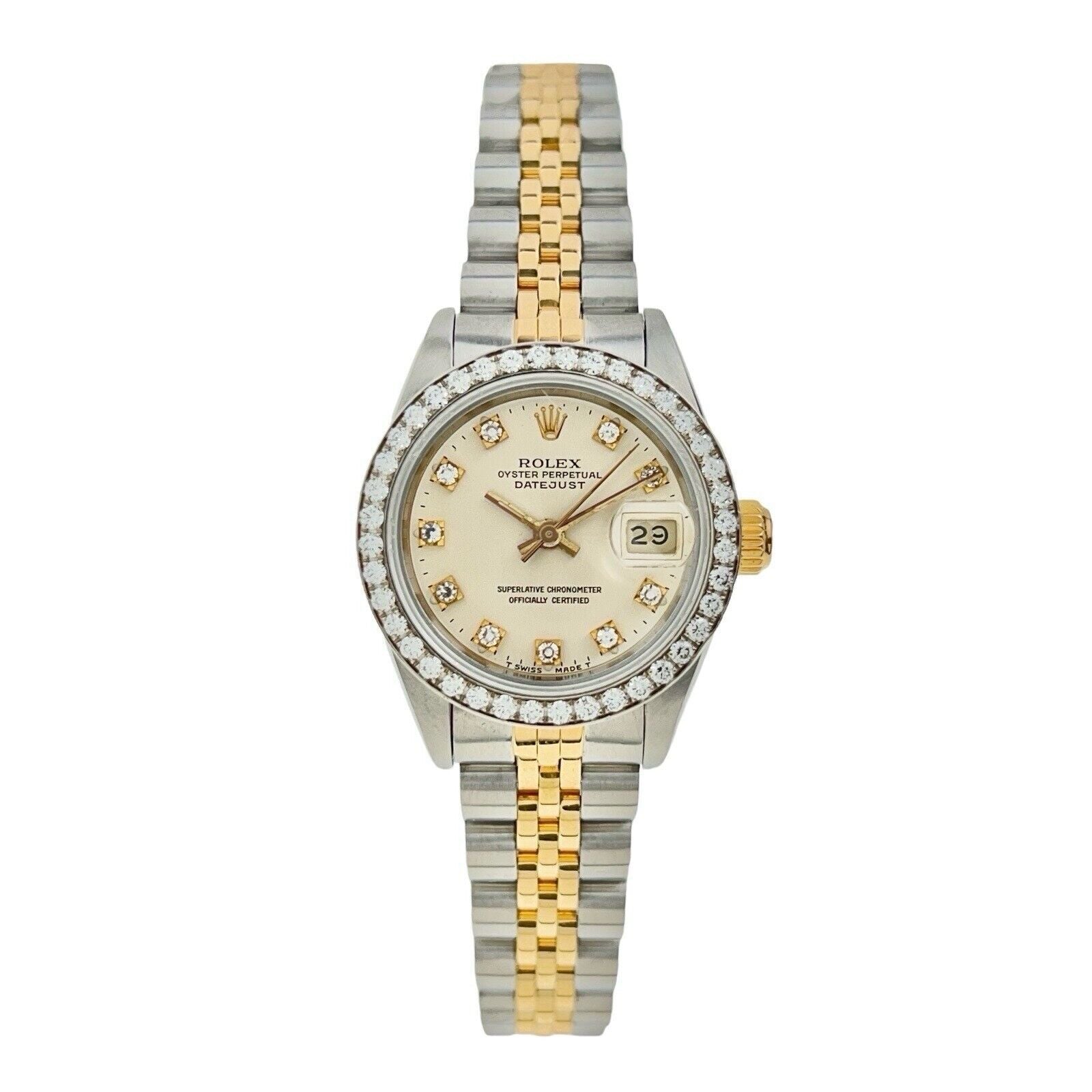 Rolex Lady Datejust Steel & Gold 26mm Automatic Women’s Watch 69173