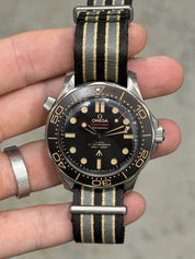 Omega Seamaster NTTD James Bond 007 No Time To Die Watch 210.92.42.20.01.001