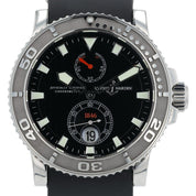 Ulysse Nardin Maxi Marine Black Dial Stainless Steel 41mm Automatic Mens 263-33