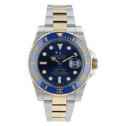 2025 CPO Rolex Submariner Steel & Gold Blue Dial 40mm Automatic Mens 116613LB