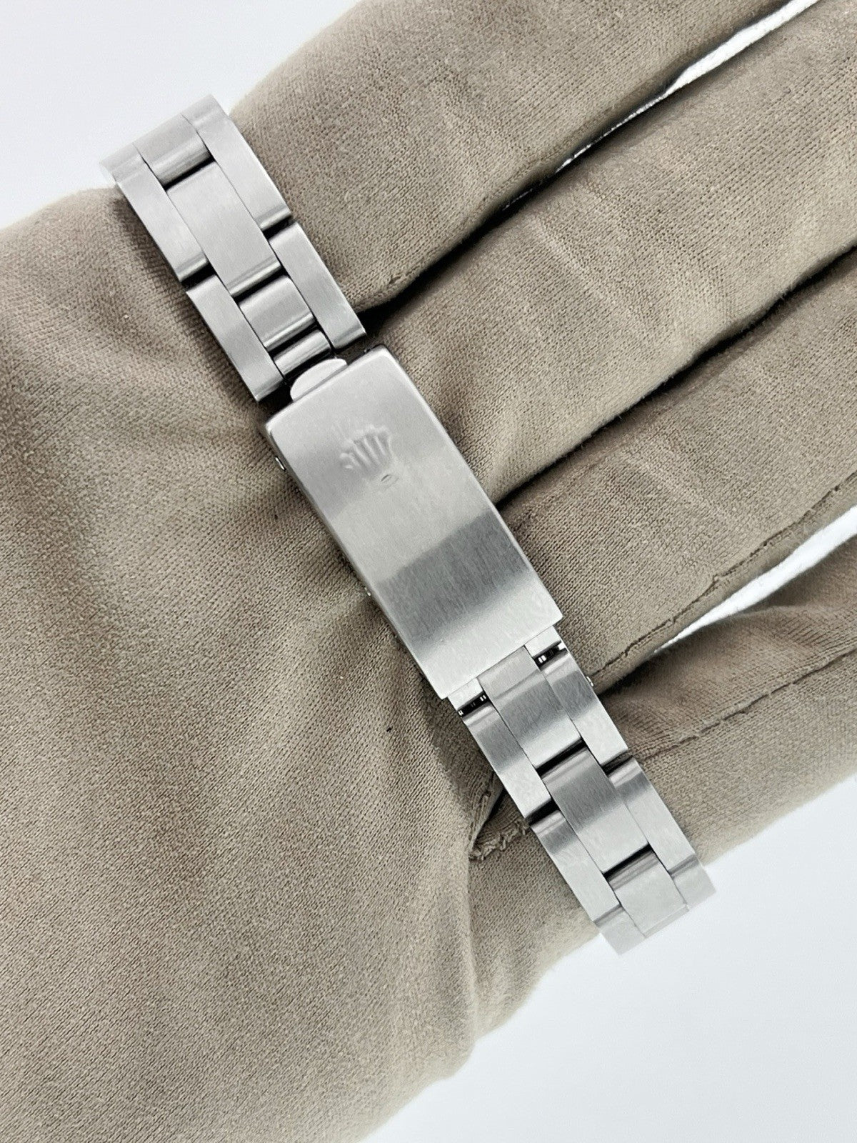 Rolex Oyster Perpetual Stainless Steel Salmon Dial 24mm Automatic Womens 76080