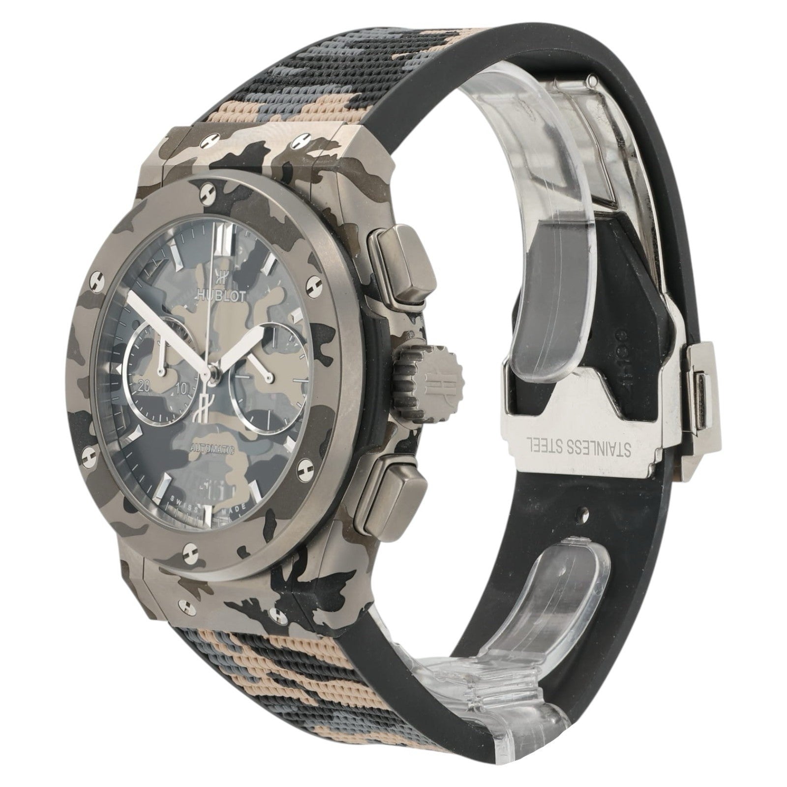 2025 Hublot Classic Fusion Camouflage Dial Titanium 45mm 525.NX.0170.RX.EMW24