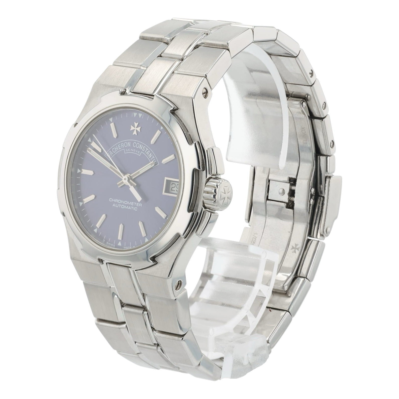 Vacheron Constantin Stainless Steel Blue Dial 35mm Automatic Mens 42052/423A