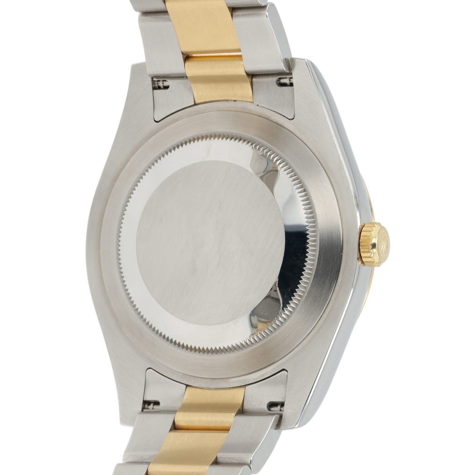 Rolex Datejust Two-Tone Black Dial Gold & Steel 41mm Automatic Mens Watch 116333