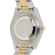Rolex Datejust Two-Tone Black Dial Gold & Steel 41mm Automatic Mens Watch 116333